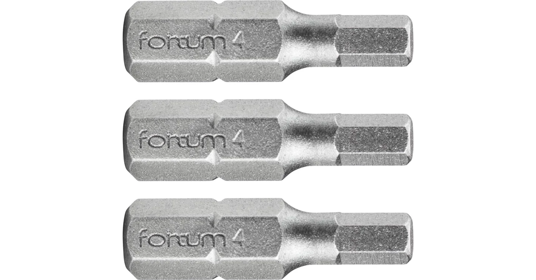 Fortum bit behajtó imbusz H6 x 25 mm 1/4 3 db - Bit behajtó hegyek ...