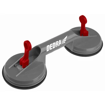 Dedra üvegfogó dupla tappancs 60 kg 2 x 118 mm