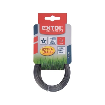 Extol damil szegélynyíróhoz 2.4 mm x 15 m csillag