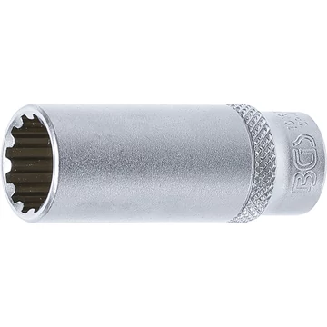 BGS dugókulcs 13 mm 1/4" 12 szögű hosszított "Gear Lock"