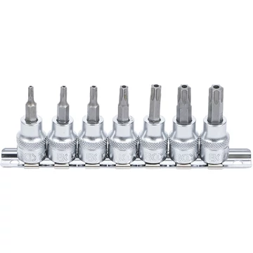 BGS dugókulcs készlet lyukas torx T15 - T50 3/8" 7 db