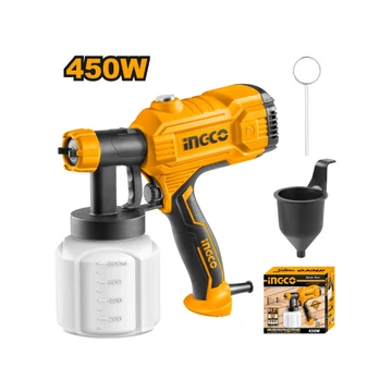 Ingco elektromos festékszóró 450 W 0,8 l