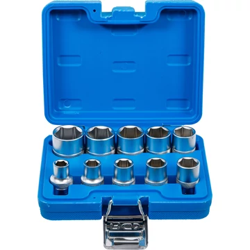 BGS dugókulcs készlet hatlapfejű 1/2" coll méretek 10 db