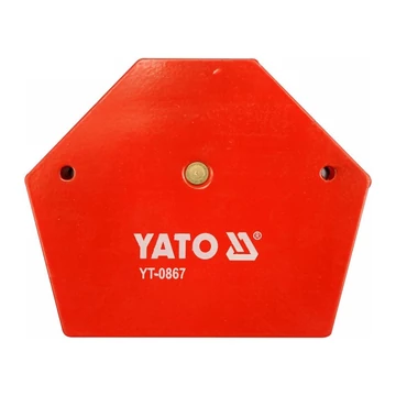 Yato Hegesztési munkadarabtartó mágnes 111 x 136 x 24 mm/34 kg