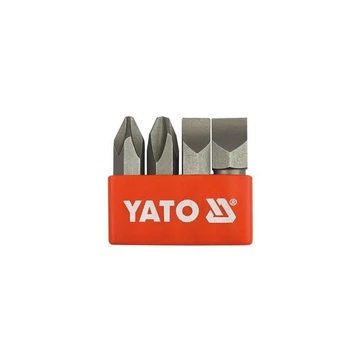 YATO Bithegy készlet 4 részes PH2-PH3 36 mm (YT-2800,YT-2801 behajtóhoz) CrV
