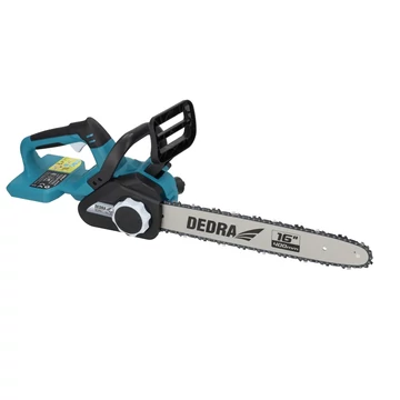 Dedra DED7184V akkumulátoros láncfűrész 16&quot; / 400 mm 2x18 V akkumulátor és töltő