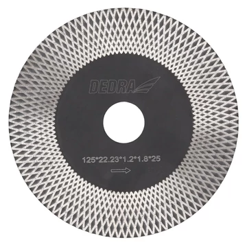 Dedra gyémánt vágókorong 125 mm rombusz szegmens