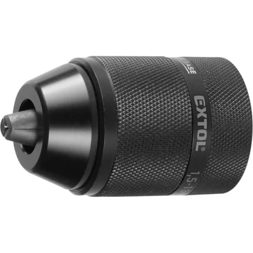Extol click-lock gyorstokmány, 1,5–13 mm, 1/2"–20UNF menettel, fekete
