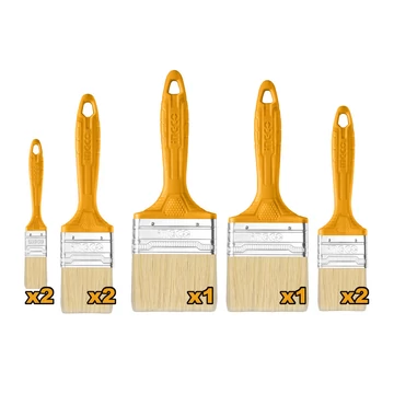 Ingco 8 részes ecset készlet festéshez