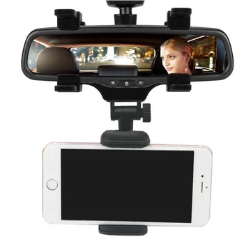 Telefon / GPS / tablet tartó visszapillantó tükörre