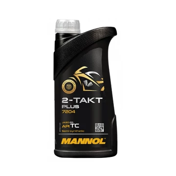 Mannol 7204 2-Takt Plus API TC kétütemű félszintetikus motorolaj, 1L