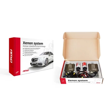Amio H4 bixenon szett SLIM canbus-os trafóval 12V 35W 6000K