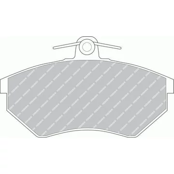 Fékbetét  Audi 80, 90, Seat Ibiza, VW Golf, Passat