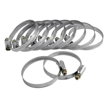 Extol csőbilincs 10 db 10 - 16 mm horganyzott