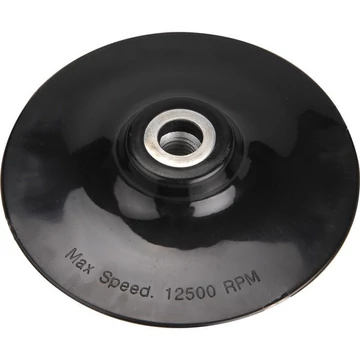 Gumitányér 115 mm sarokcsiszolóhoz kemény