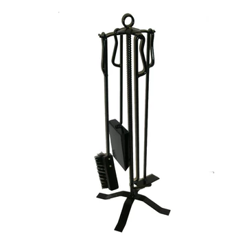 Kandalló szett 5 db-os festett 70 cm