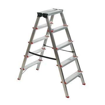 Összehajtható alumínium szobalétra 108 cm 2x5 fokos