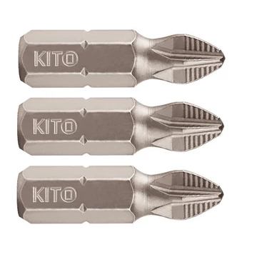 Fortum bit behajtó philips PH2 x 25 mm 1/4" ACR 3 db