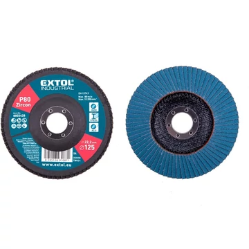 Extol lamellás csiszoló 115x22 mm P120 INOX