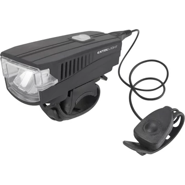 Extol akkus LED biciklis fehér lámpa 350 lm 1200 mAh