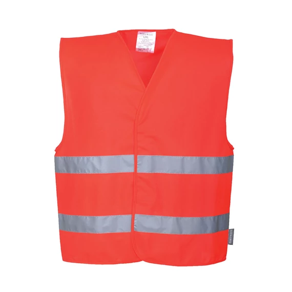Portwest láthatósági mellény piros, 2XL/3XL-es méret