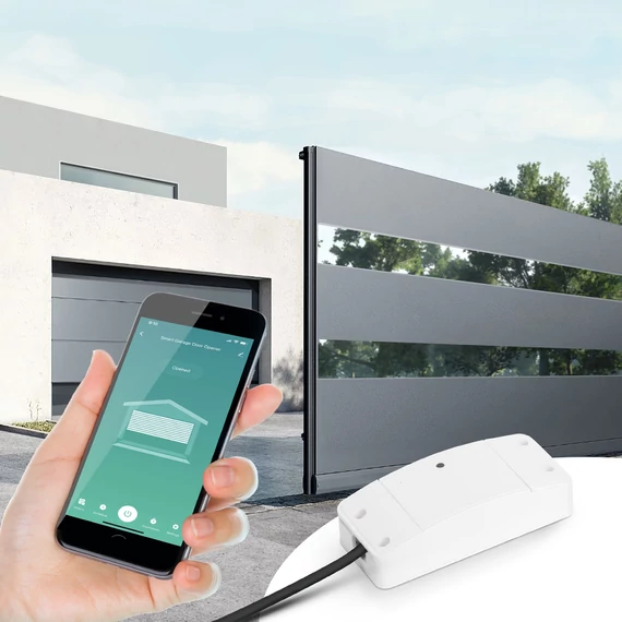 Smart Wi-Fi-s garázsnyitó szett - 230V - nyitásérzékelővel 230 V 60 Hz