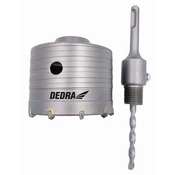 Dedra koronásfúró fúróvezetővel 120 mm