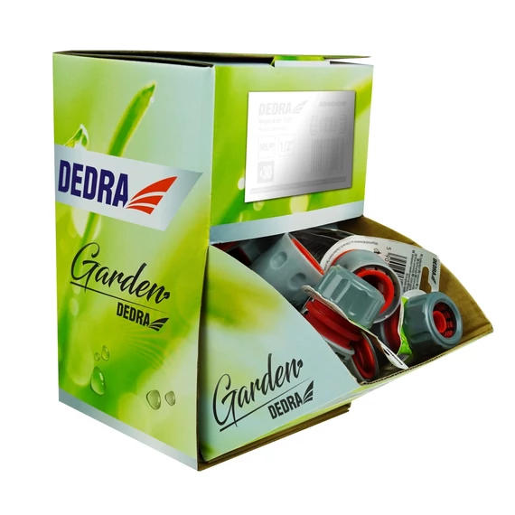 Dedra gyorscsatlakozó készlet 30 db 1/2"