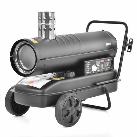 HECHT 3040 hőlégbefúvó 18 kW füstelvezetéssel