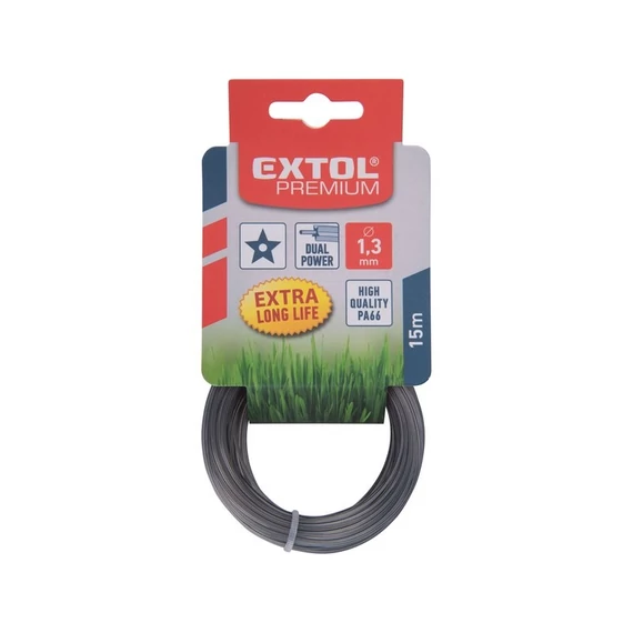 Extol damil szegélynyíróhoz 2.0 mm x 15 m csillag