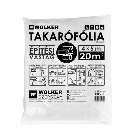 Takarófólia 4 x 5 m 20 m2