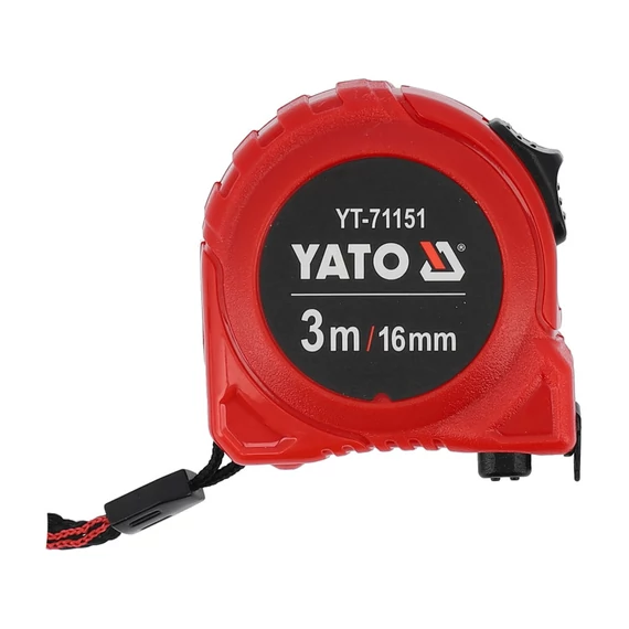 Yato mérőszalag 3 m x 16 mm