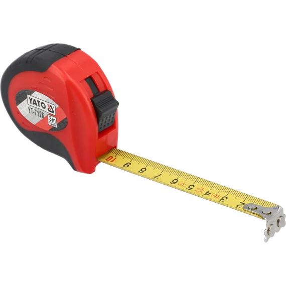 Yato mérőszalag 3 m x 16 mm mágneses