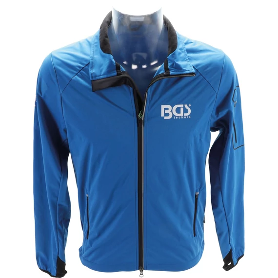 BGS softshell kabát XXL méret - kék
