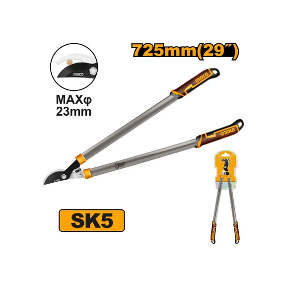 Ingco ágvágó olló 725 mm max 23 mm vágással