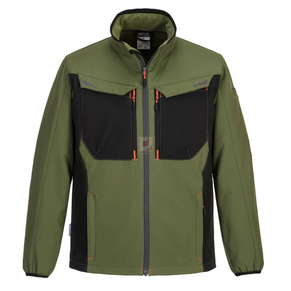 Portwest WX3 Softshell kabát oliva, M-es méret