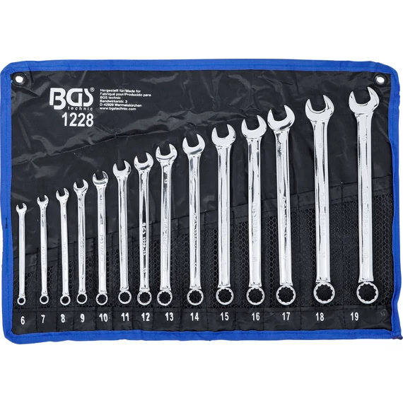 BGS csillag-villáskulcs készlet extra hosszú 6 - 19 mm 14 db