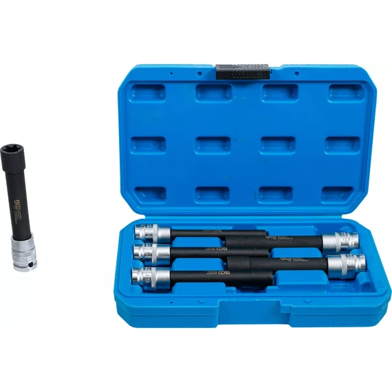 BGS dugókulcskészlet E-profil extra hosszú 1/2" E10 - E20 6 db