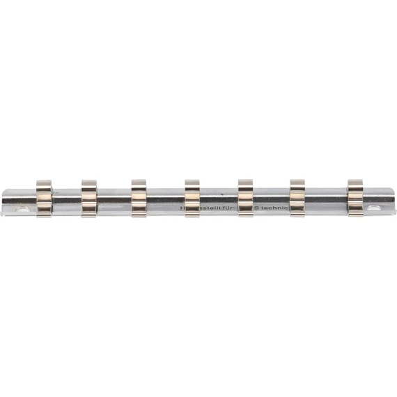 BGS dugókulcs tartó sín 1/4" 7 tartóval