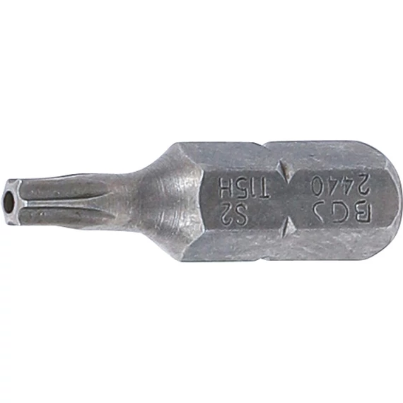 BGS bit behajtó lyukas torx T15 x 25 mm 1/4"
