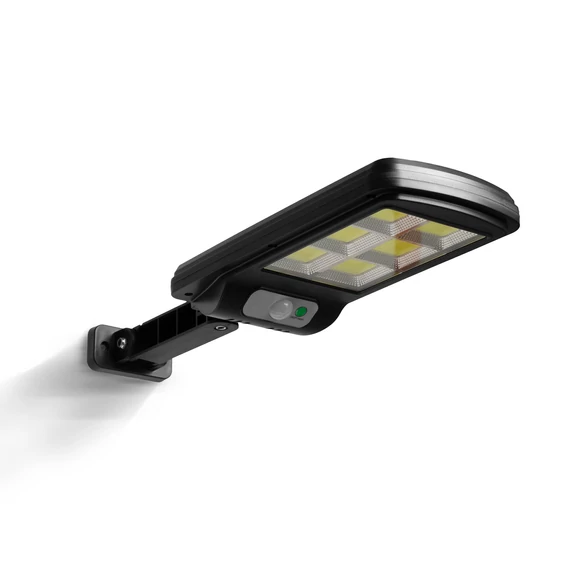 Mozgásérzékelős szolár fali reflektor 6 LED