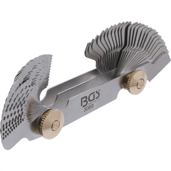 BGS menetfésű 0.25 - 6.00 mm / 4G - 62G metrikus + Whitworth 52 db-os