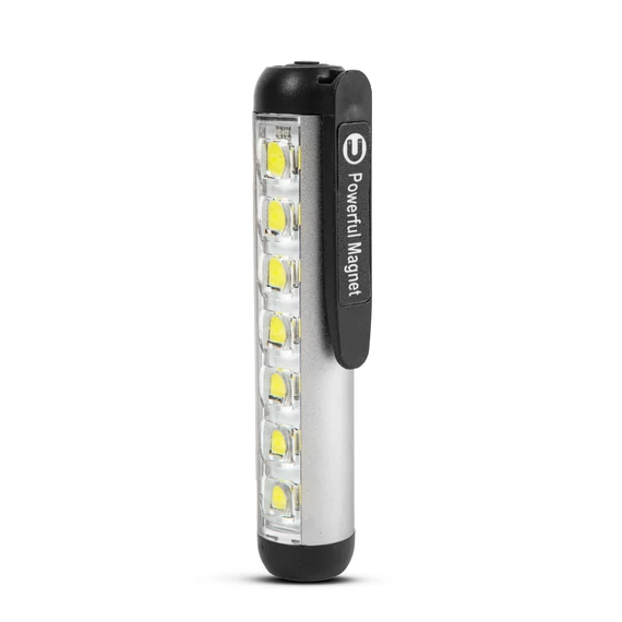 LED-es zseblámpa munkalámpa móddal 400 mAh akkumulátor XPE + SMD LED 500