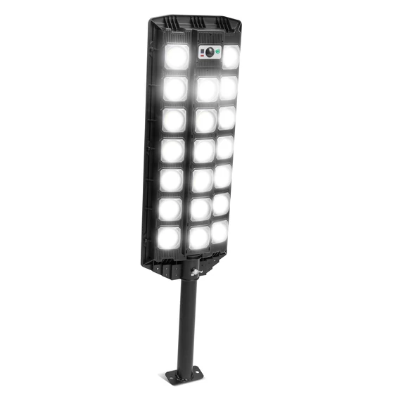 Szolár fali reflektor 520 SMD LED 3000 lm 20W 4500 mAh IP65