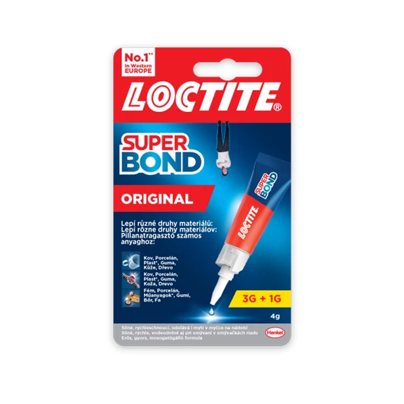 Loctite Super Attack univerzális pillanatragasztó 4 g