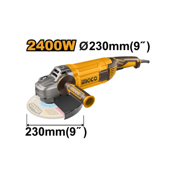 Ingco sarokcsiszoló 230 mm 2400W