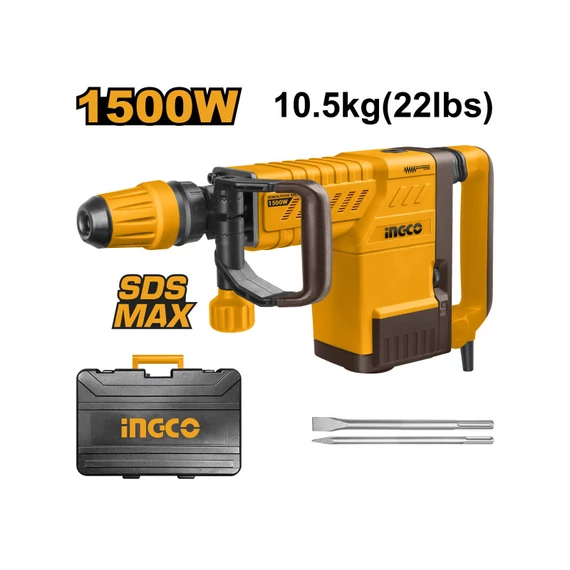 Ingco bontókalapács 25J 1500W SDS-MAX