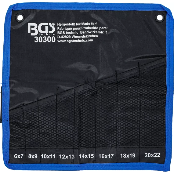 BGS üres tok BGS 30300-koz