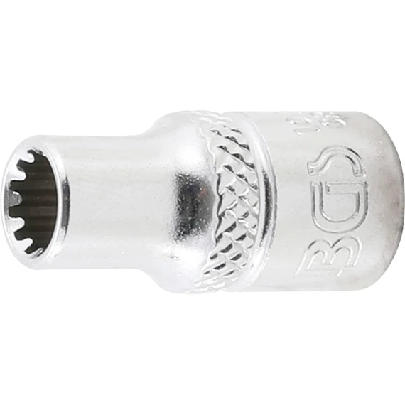 BGS dugókulcs 5,5 mm 1/4" 12 szögű "Gear Lock"