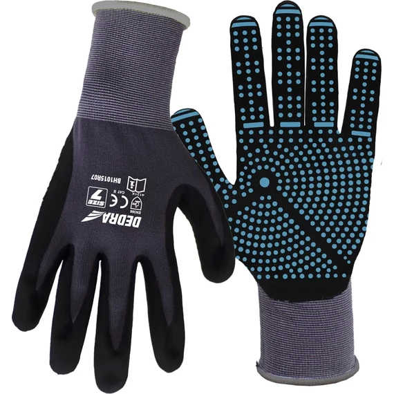 Dedra BH1015R Nitrile Pro Comfort munkavédelmi kesztyű 11-es méret